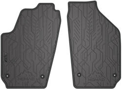 FroGum NOMAD SEAT Ibiza III hatchback 2002-2008-ig ELÜLSŐ PÁR AUTÓ GUMISZŐNYEG 2DB-OS SZETT SZÜRKE SZEGÉLLYEL PRÉMIUM (ND0015IB-GR)