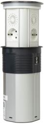 PNI Priza inteligenta PNI SmartHome WP300 WiFi, incastrabila in podea, 3 x schuko, 1 x USB-A, 1 x USB-C, IP65, gri (PNI-WP300-S)