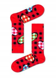 Happy Socks szív zokni, Unisex, Size 41-46, pamut, poliamid, elasztán (P000261)