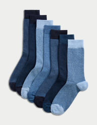 Marks & Spencer Комплект от седем чифта мъжки чорапи Marks & Spencer Marks & Spencer | Sin | МЪЖЕ | 39 1/2-41
