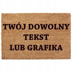 Decortrend Lábtörlő Bármilyen Felirattal, 60×90cm, kókuszrost, csúszásgátló (DecorTrend)