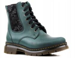 Helios Női Tornacipő Helios 528 Zöld Bélelt Bőr (528)