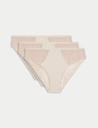 Marks & Spencer Високо изрязани слипове Body Soft, комплект от 3 броя Marks & Spencer бежови Marks & Spencer | Bezhov | ЖЕНИ | S