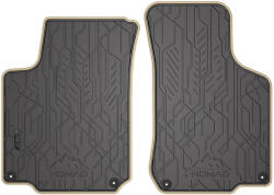 FroGum NOMAD SEAT Toledo II sedan 1998-2005-ig ELÜLSŐ PÁR AUTÓ GUMISZŐNYEG 2DB-OS SZETT BÉZS SZEGÉLLYEL PRÉMIUM (ND0012II-BG)