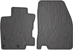 FroGum NOMAD Nissan Qashqai II crossover 2013-2021-ig ELÜLSŐ PÁR AUTÓ GUMISZŐNYEG 2DB-OS SZETT SZÜRKE SZEGÉLLYEL PRÉMIUM (ND0457-GR)