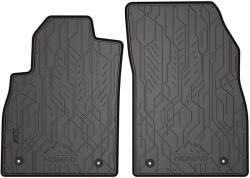 FroGum NOMAD Opel Cascada cabrio 2013-2019-ig ELÜLSŐ PÁR AUTÓ GUMISZŐNYEG 2DB-OS SZETT FEKETE SZEGÉLLYEL PRÉMIUM (ND0691CAS)