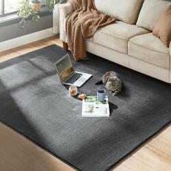 SONGMICS Covor decorativ antiderapant, lavabil la masina, 160×230 cm, gri carbune (EZ-TAR013G02) Covor