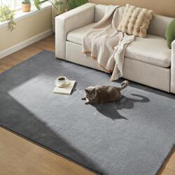 SONGMICS Covor decorativ antiderapant, lavabil la masina, 160×230 cm, gri (EZ-TAR013G01) Covor
