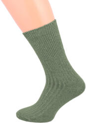 TifanTEX Șosete bărbătești din lână de alpaca Thermo, 2 perechi, verzi () (0729H6)