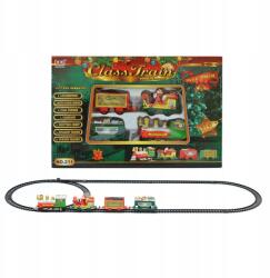  Karácsonyi Elektromos Vonat, Mikulással, hintafára (CHRISTMAS TRAIN SET)