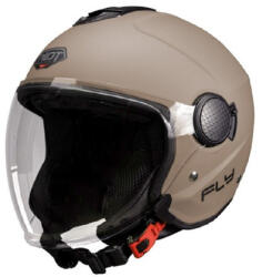 Pilot Fly SV Alb Cască Moto Jet ECE 22.06 1300gr cu Sunvisor PIL000KRA158 (PIL000KRA158)