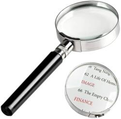 Verk Group Lupă clasică de 75mm cu ramă metalică (09034)