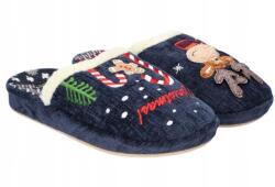 American Club Kiárusítás American Meleg Topánka Karácsonyi Szarvasos Sötétkék 38 (SL18/24)