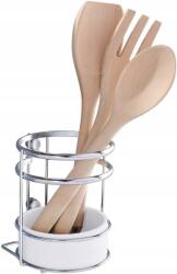  Fali konyhai tartó, akasztó, polc, ragasztható, konyhai eszközökhöz (0000154142)