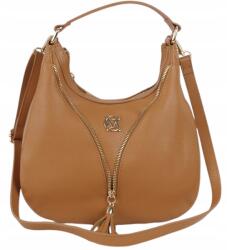 Massimo Connti Massimo Contti Kézitáska, valódi bőr, barna, 27×20×8cm (115 cam)