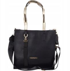 Massimo Connti Massimo Contti kézitáska klasszikus aktatáska Ökológiai fekete (057 czar)