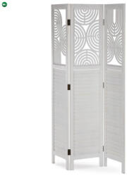  Fehér Fa Paraván. EF-L175 WT - pepita