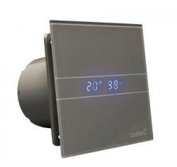 CATA E-GLAS fürdőszoba ventilátor üveg előlappal - 100 , Páraérzékelő , ezüst