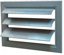 CAIROX OKM alumínium túlnyomás kibocsátó zsalu - 600 , 200