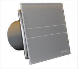 CATA E-GLAS fürdőszoba ventilátor üveg előlappal - 100 , Nincs , ezüst