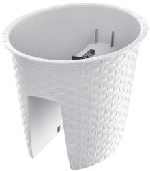 Prosperplast Virágcserép Ratolla Virágoskert Oval 300 Fehér (STP01255443)