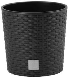 Prosperplast Virágcserép Rato Round 200 Sötétbarna (STP01255395)