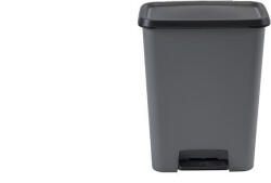 Keter Curver® COMPATTA BIN szemetes, 50L, 29, 4x49, 6x62 cm, fekete/szürke (STP012212680)
