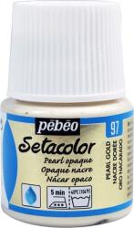 Pébéo Setacolor Боя за плат 97 Pearl Gold 45 ml 1 бр (69.3097)