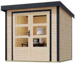 Karibu hibrid kerti ház KARIBU JUPITER A (93410) natur / antracit (LG4028)