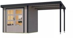 Karibu hibrid kerti ház KARIBU JUPITER D (93434) világosszürke / antracit (LG4082)