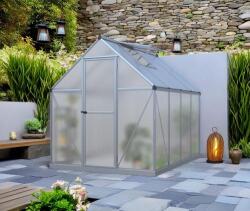 LANIT PLAST üvegház LANITPLAST SARANA 6x8 PC 4 mm ezüst színű (LG4275)