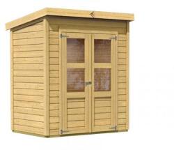 Karibu fából készült kerti ház KARIBU MERSEBURG 2 (68150) natur (LG1728)