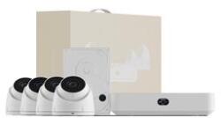 UBIQUITI Network Video Recorder Instant Kit with (4) G5 Turret Ultra cameras and (1) 1TB HDD (UNVR-INSTANT-KIT-EU) (UNVR-INSTANT-KIT-EU)