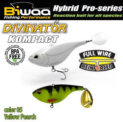 Biwaa DIVINATOR KOMPACT 90 9cm 55gr 05 Yellow Perch (B001053) - koi-farm
