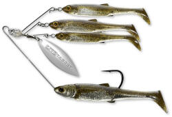 LIVETARGET Minnow Spinner Rig Green Pumpkin/silver Small 11 G (e-lt202752)