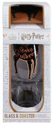 Paladone Paladone: Harry Potter Leaky Cauldron Glass and Coaster Set (Ajándéktárgyak)