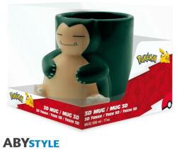 ABYstyle Abysse Corp: POKEMON Mug 3D Snorlax (Ajándéktárgyak)