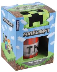 Paladone Paladone: Minecraft Mug & Socks Set (Ajándéktárgyak)