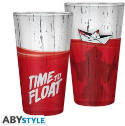 ABYstyle Abysse Corp: IT Large Glass (400 ml) - Time to Float (Ajándéktárgyak)