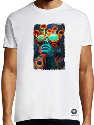 Magnolion Pszichedelikus portré v8 póló