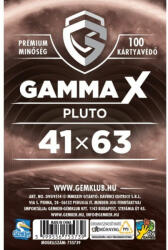 DV Games GK Gamma X - Pluto kártyavédő (100 db-os csomag) 41x63 mm (DAV34156)