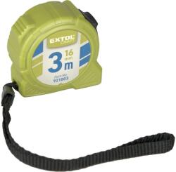 Extol Mérőszalag zárt tokban, acél Hossz: 3m, 16mm széles, nincs minősítés (921003)