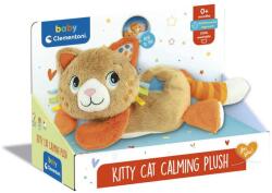 Clementoni Baby - Elalvást segítő doromboló, szuszogó plüss cica (17593) (17593)