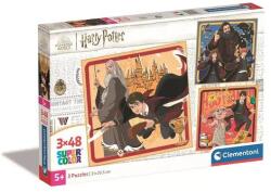 Clementoni 3 x 48 db-os puzzle - Harry Potter (25312) (25312)