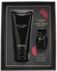 Victoria's Secret Ajándékkészlet 2 termék, Victoria's Secret, Very Sexy Night, Mini parfüm 7 ml, Testápoló 100 ml (VS-1270)