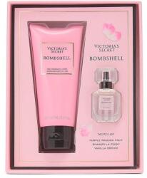 Victoria's Secret Ajándékkészlet 2 termék, Victoria's Secret, Bombshell, Mini parfüm 7 ml, Testápoló 100 ml (VS-1269)