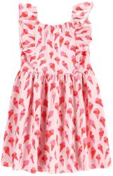 Coccodrillo lányka nyári ruha, WC5129301HGK, Pamut/Elasztán, 116 CM, Rózsaszín (0000305280039_116)