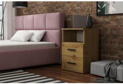 Mindigbútor GODA III 2 S éjjeliszekrény artisan tölgy színben - mindigbutor