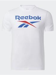 Reebok Férfi póló, Reebok, 302301737, pamut, L INTL, fehér (0000302301737_L)
