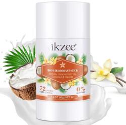  Alumíniummentes dezodor stift kókusszal és vaníliával 72 órás védelem, uniszex, NOVA KISS®, 40 g